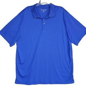 Great Northwest Men's Polo Shirt Size 2XLT Blue Golf Casual Big & Tall